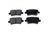 Brake Pad Set, disc brake ADH24272 Blue Print