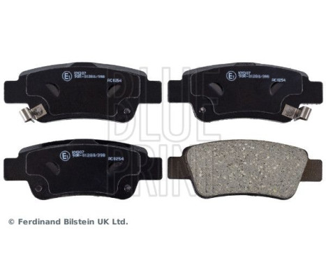 Brake Pad Set, disc brake ADH24276 Blue Print, Image 2