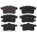 Brake Pad Set, disc brake ADH24281 Blue Print, Thumbnail 2