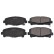 Brake Pad Set, disc brake ADH24282 Blue Print