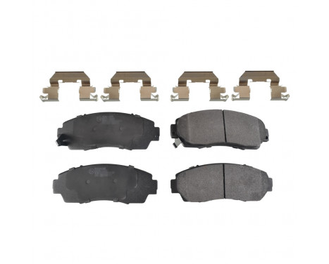 Brake Pad Set, disc brake ADH24288 Blue Print