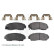 Brake Pad Set, disc brake ADH24288 Blue Print, Thumbnail 3