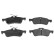 Brake Pad Set, disc brake ADH24289 Blue Print