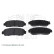 Brake Pad Set, disc brake ADH24291 Blue Print, Thumbnail 2