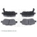 Brake Pad Set, disc brake ADH24292 Blue Print, Thumbnail 2