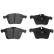 Brake Pad Set, disc brake ADJ134202 Blue Print
