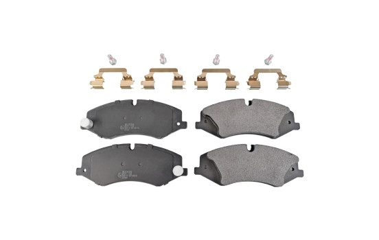 Brake Pad Set, disc brake ADJ134204 Blue Print
