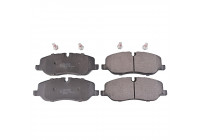 Brake Pad Set, disc brake ADJ134206 Blue Print