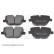 Brake Pad Set, disc brake ADJ134208 Blue Print, Thumbnail 2