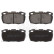 Brake Pad Set, disc brake ADJ134213 Blue Print, Thumbnail 2