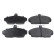 Brake Pad Set, disc brake ADJ134214 Blue Print