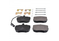 Brake Pad Set, disc brake ADJ134215 Blue Print
