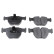 Brake Pad Set, disc brake ADJ134216 Blue Print