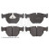 Brake Pad Set, disc brake ADJ134216 Blue Print, Thumbnail 2