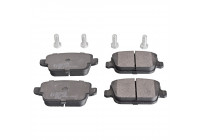 Brake Pad Set, disc brake ADJ134219 Blue Print