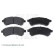 Brake Pad Set, disc brake ADJ134224 Blue Print, Thumbnail 2
