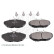 Brake Pad Set, disc brake ADJ134230 Blue Print, Thumbnail 2