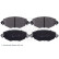 Brake Pad Set, disc brake ADJ134231 Blue Print, Thumbnail 2