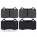 Brake Pad Set, disc brake ADJ134232 Blue Print, Thumbnail 2