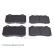 Brake Pad Set, disc brake ADJ134233 Blue Print, Thumbnail 2