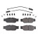 Brake Pad Set, disc brake ADJ134234 Blue Print