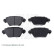Brake Pad Set, disc brake ADJ134236 Blue Print, Thumbnail 2