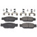 Brake Pad Set, disc brake ADJ134237 Blue Print