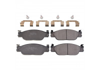Brake Pad Set, disc brake ADJ134238 Blue Print