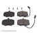 Brake Pad Set, disc brake ADJ134239 Blue Print, Thumbnail 2