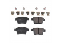 Brake Pad Set, disc brake ADJ134240 Blue Print