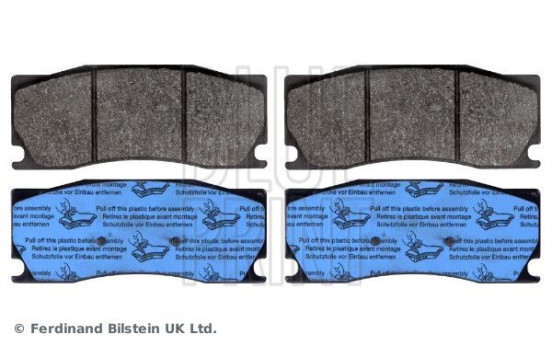 Brake Pad Set, disc brake ADJ134243 Blue Print, Image 2