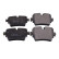 Brake Pad Set, disc brake ADJ134248 Blue Print