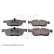 Brake Pad Set, disc brake ADJ134250 Blue Print, Thumbnail 2