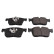 Brake Pad Set, disc brake ADJ134252 Blue Print