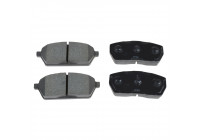 Brake Pad Set, disc brake ADK84212 Blue Print