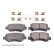 Brake Pad Set, disc brake ADK84221 Blue Print, Thumbnail 2