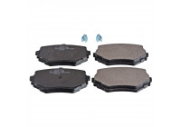 Brake Pad Set, disc brake ADK84222 Blue Print