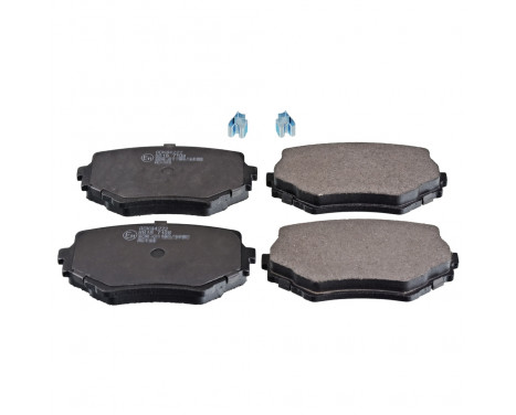 Brake Pad Set, disc brake ADK84222 Blue Print