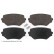 Brake Pad Set, disc brake ADK84222 Blue Print, Thumbnail 2