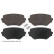 Brake Pad Set, disc brake ADK84222 Blue Print, Thumbnail 2