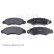 Brake Pad Set, disc brake ADK84225 Blue Print, Thumbnail 2