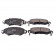 Brake Pad Set, disc brake ADK84228 Blue Print