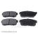 Brake Pad Set, disc brake ADK84230 Blue Print, Thumbnail 2