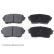 Brake Pad Set, disc brake ADK84233 Blue Print, Thumbnail 2