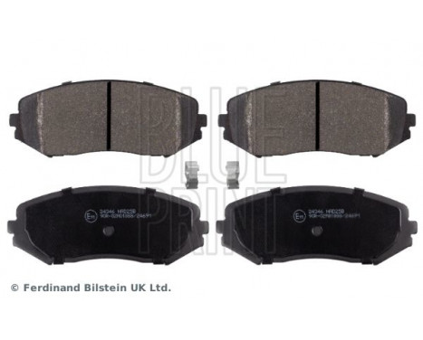 Brake Pad Set, disc brake ADK84234 Blue Print, Image 2