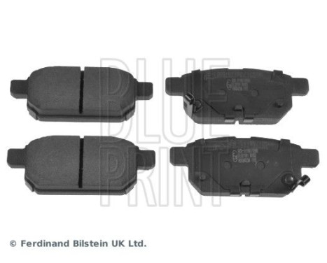 Brake Pad Set, disc brake ADK84238 Blue Print, Image 2
