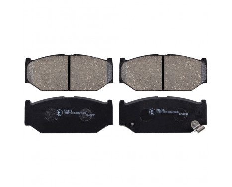 Brake Pad Set, disc brake ADK84240 Blue Print