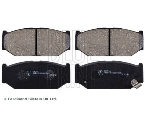Brake Pad Set, disc brake ADK84240 Blue Print, Image 2