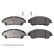 Brake Pad Set, disc brake ADK84241 Blue Print, Thumbnail 3