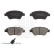 Brake Pad Set, disc brake ADL144201 Blue Print, Thumbnail 2